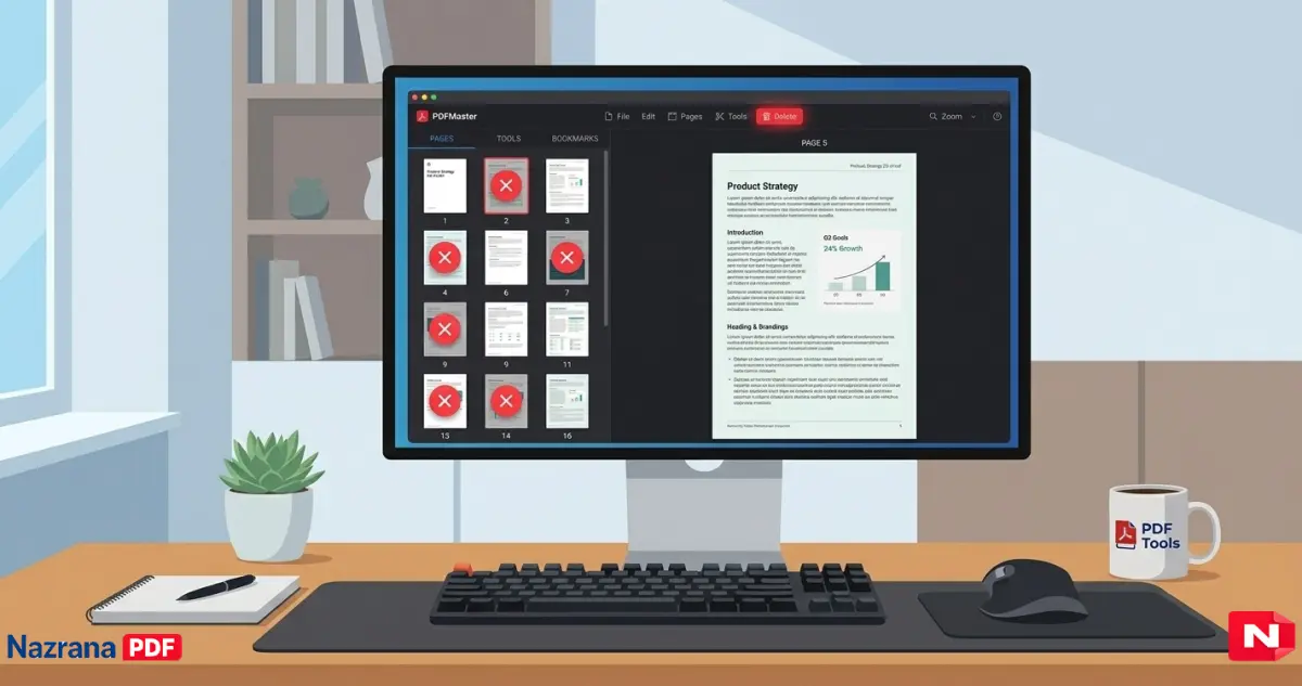Delete PDF Pages Tool Online – Remove Unwanted Pages from PDF Easily