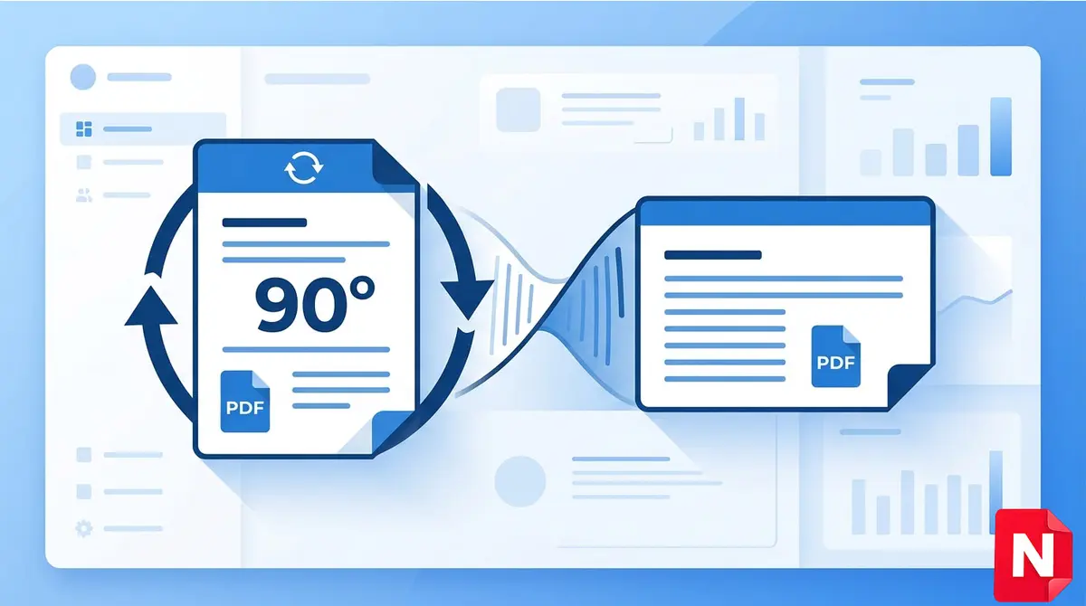 Rotate PDF Online Free – Change PDF Page Orientation Easily