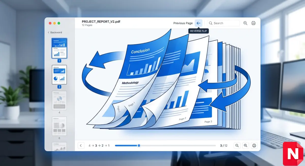 How to Reverse PDF Pages Online Free (Fast & Easy Guide 2026)